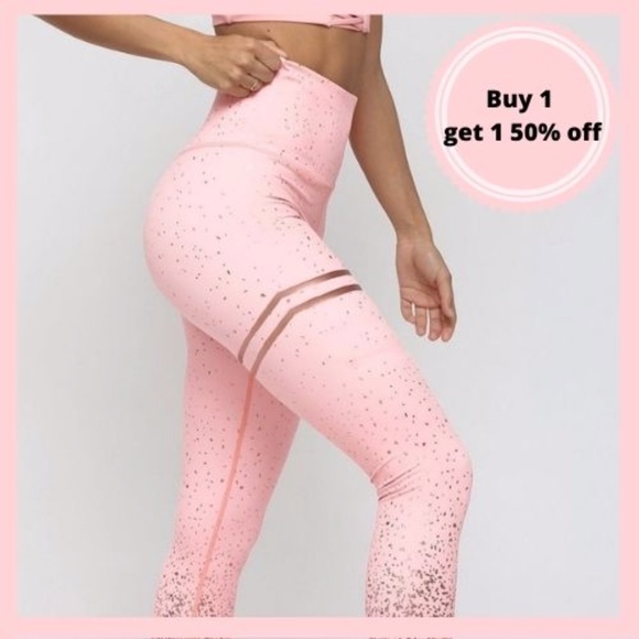 Pants - Pink Sparkle Leggings
